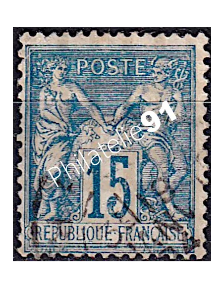 n°   101 - Type Sage - Classique de France oblitéré