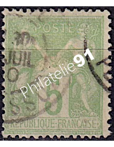 n°   102 - Type Sage - Classique de France oblitéré