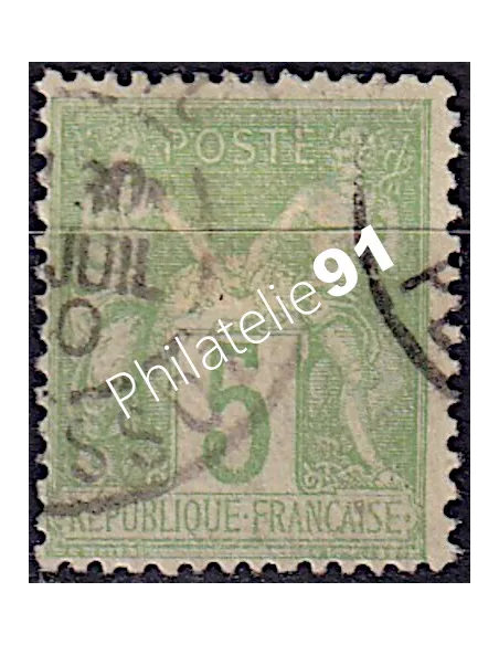 n°   102 - Type Sage - Classique de France oblitéré