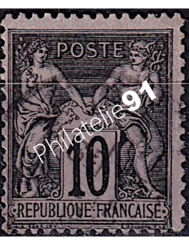 n°   103 - Type Sage - Classique de France oblitéré