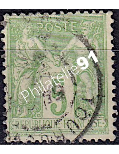 n°   106 - Type Sage - Classique de France oblitéré