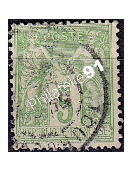 n°   106 - Type Sage - Classique de France oblitéré