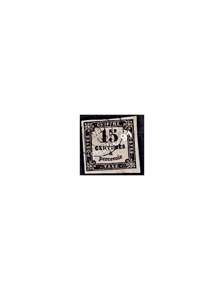 Timbre Taxe n° 3B, collection timbres France