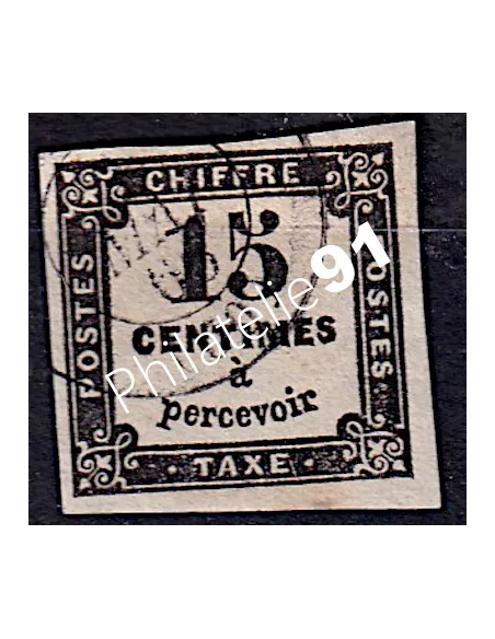 Timbre Taxe n° 3B, collection timbres France