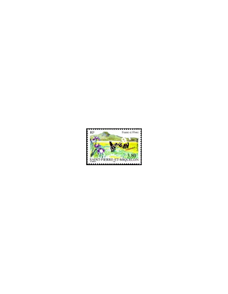 Timbre de St Pierre et Miquelon n°671, Faune et Flore, timbres Dom-Tom