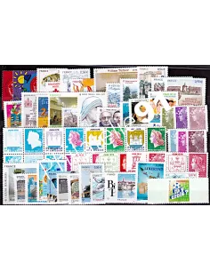 Année complète de timbres de France 2010 - Neuve**