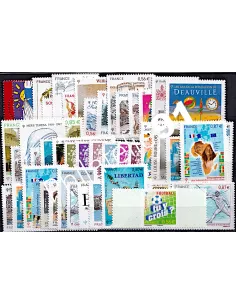 Année complète de timbres de France 2010 - Neuve**