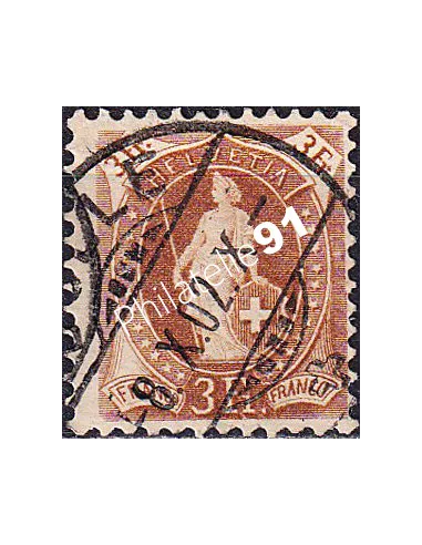 Suisse, n° 80 oblitéré, collection timbres Europe