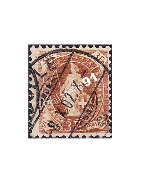 Suisse, n° 80 oblitéré, collection timbres Europe