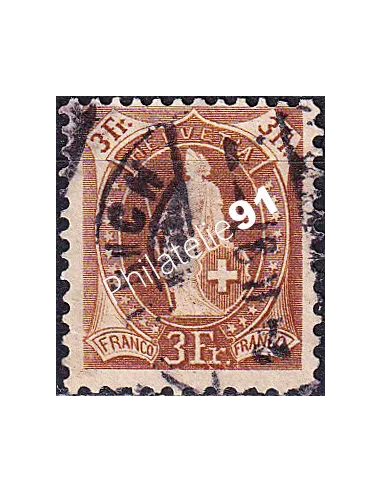 Suisse, n° 99 oblitéré, collection timbres Europe