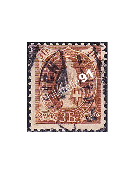 Suisse, n° 99 oblitéré, collection timbres Europe