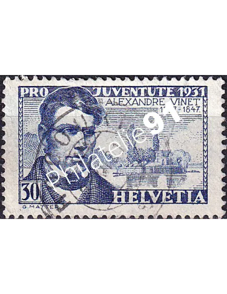 Suisse, n° 253 oblitéré, collection timbres Europe