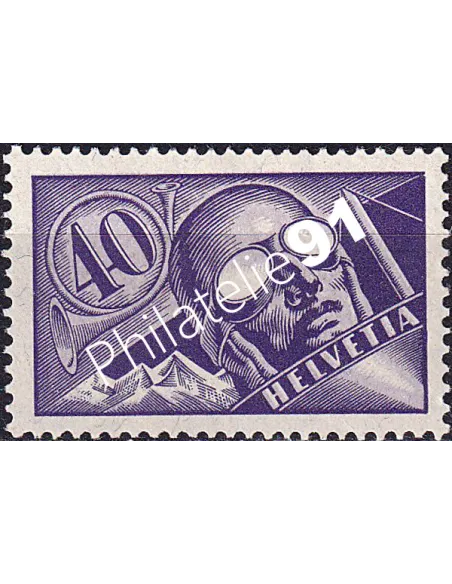 Suisse, PA n° 7 charnière, collection timbres Europe