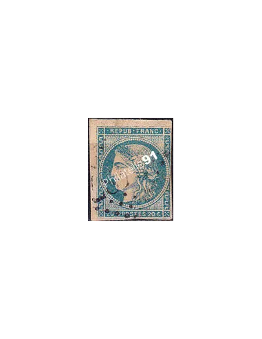 Timbre Classique n° 45A non dentelé oblitéré, timbres France