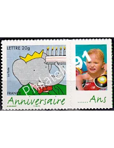 Timbre de France personnalisé n° 3927B  - Babar - Autoadhésif