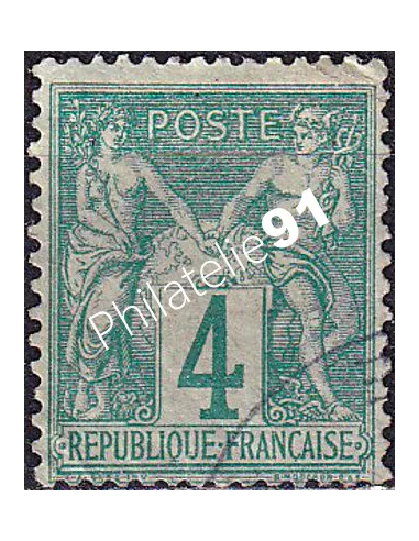 Timbre Classique n° 63 oblitéré, collection timbres France