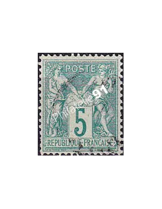 Timbre Classique n° 64 oblitéré, collection timbres France