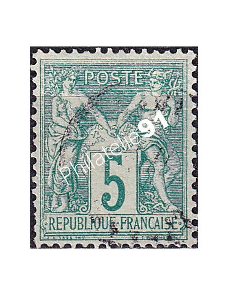 Timbre Classique n° 64 oblitéré, collection timbres France