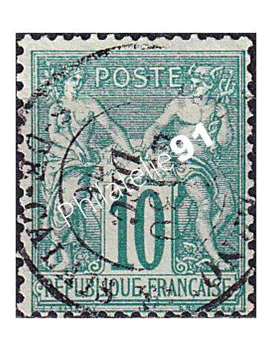 Timbre Classique n° 65 oblitéré, collection timbres France
