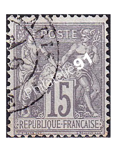 Timbre Classique n° 66 oblitéré, collection timbres France