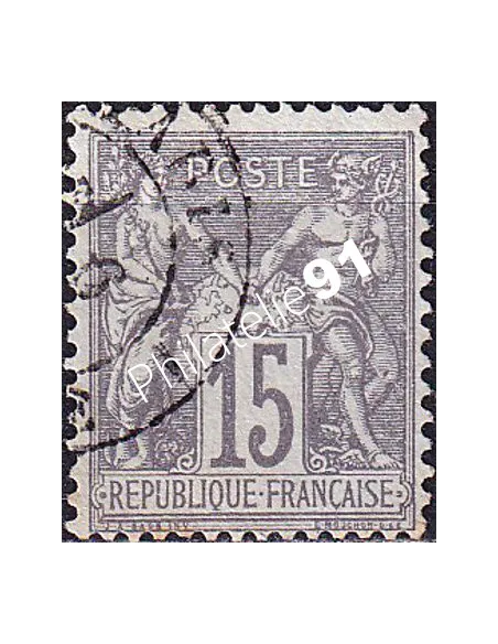 Timbre Classique n° 66 oblitéré, collection timbres France
