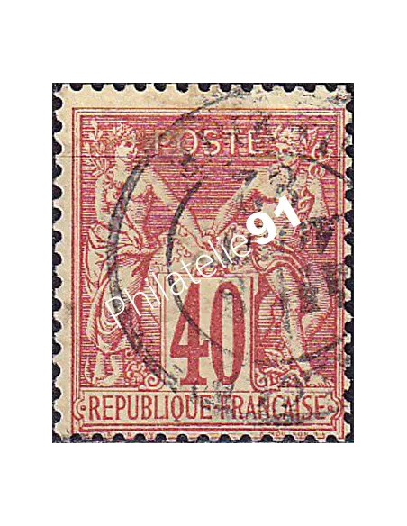 Timbre Classique n° 70 oblitéré, collection timbres France