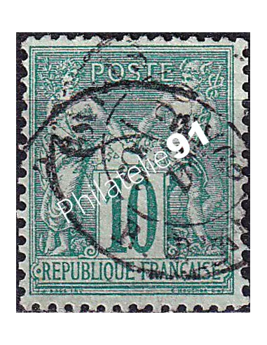 Timbre Classique n° 76 oblitéré, collection timbres France