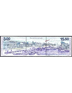 Timbres de Saint Pierre et Miquelon n° 701 à 702, collection Dom-Tom