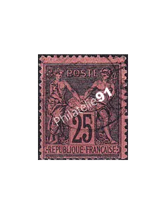 Timbre Classique n° 91 oblitéré, collection timbres France