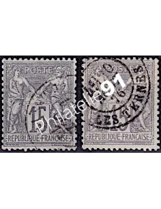 Timbres Classiques n° 66 oblitérés, timbres France