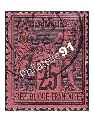 Timbre Classique n° 91a oblitéré, collection timbres France