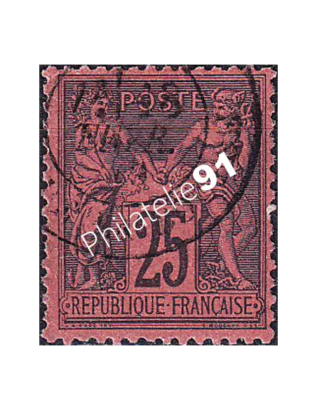 Timbre Classique n° 91a oblitéré, collection timbres France