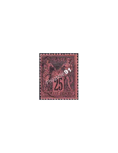 Timbre Classique n° 91a oblitéré, collection timbres France