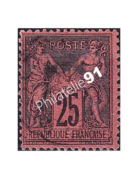 Timbre Classique n° 91a oblitéré, collection timbres France