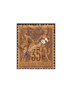 Timbre Classique n° 93 oblitéré, collection timbres France