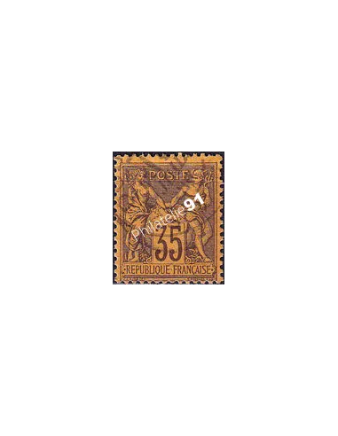 Timbre Classique n° 93 oblitéré, collection timbres France