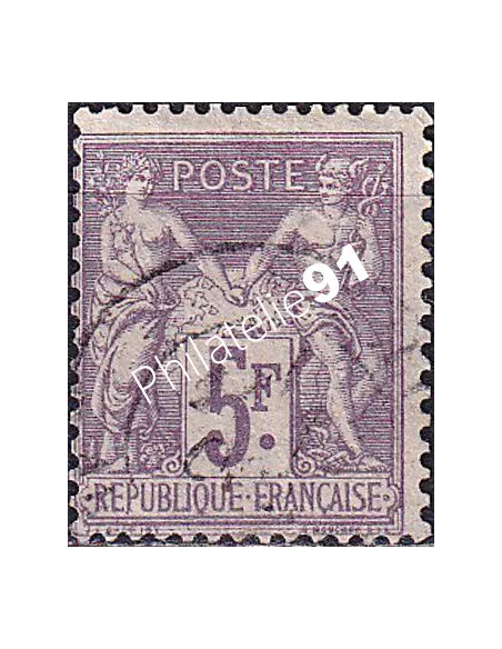 Timbre Classique n° 95 oblitéré, collection timbres France