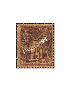 Timbre Classique n° 99 oblitéré, collection timbres France