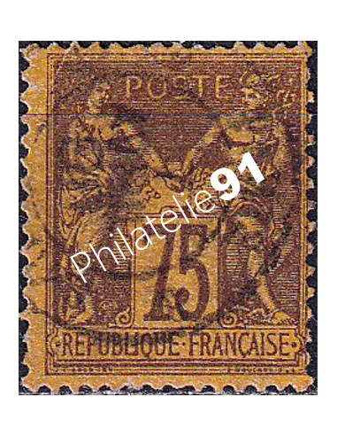 Timbre Classique n° 99 oblitéré, collection timbres France