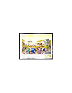 Timbre de Saint Pierre et Miquelon n° 709, Art, collection Dom-Tom