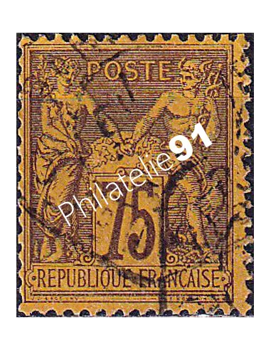 Timbre Classique n° 99a oblitéré, collection timbres France