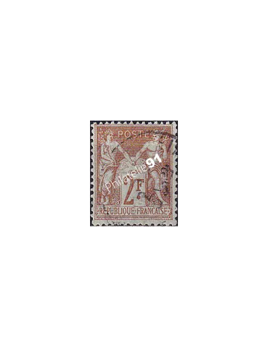 Timbre Classique n° 105 oblitéré, collection timbres France