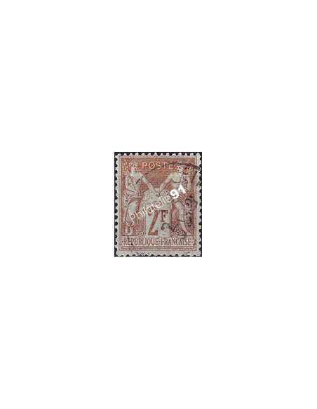 Timbre Classique n° 105 oblitéré, collection timbres France