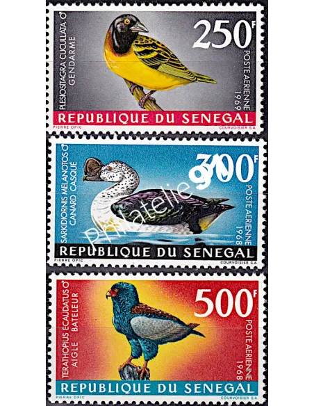 Sénégal, PA n° 65 à 67, collection timbres Colonies françaises