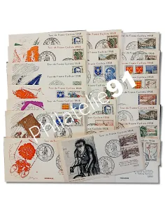 Enveloppe Tour de France cycliste, lettres France