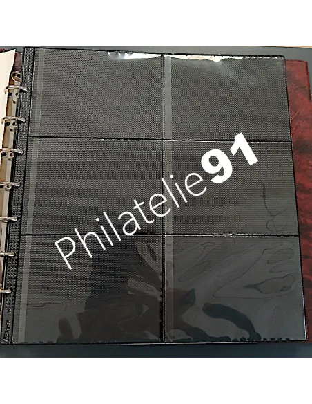 Reliure cartes postales, matériel cartophile