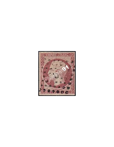 Timbre Classique n° 17B non dentelé oblitéré, Timbres France