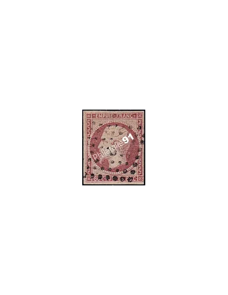Timbre Classique n° 17B non dentelé oblitéré, Timbres France