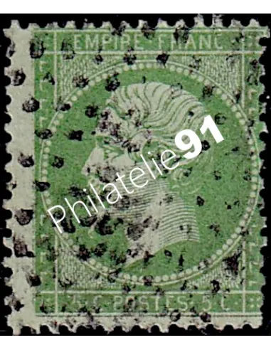 Timbre Classique n° 20 dentelé oblitéré, Timbres France