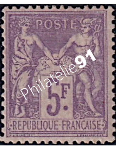 Timbre Classique n° 95, collection timbres France
